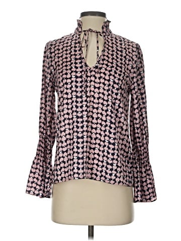 Waverly Grey Long Sleeve Blouse (view 1)