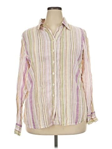 Coldwater Creek Long Sleeve Button-Down Shirt (view 1)
