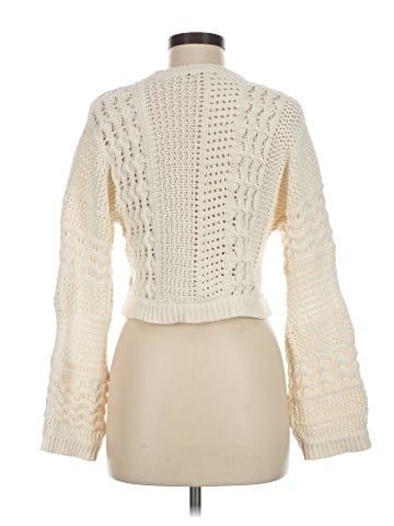 Madewell Crochet-Knit Crop Sweater (view 2)