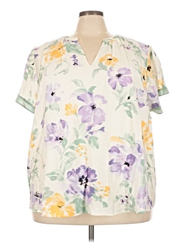 Lane Bryant Short Sleeve Blouse (view 1)