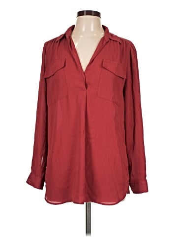 Ann Taylor Long Sleeve Blouse (view 1)
