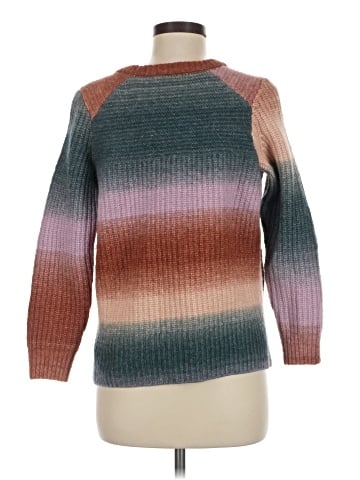 Madewell Space-Dyed Button-Shoulder Pullover Sweater (view 2)