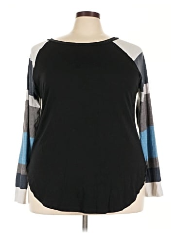 Unbranded 3/4 Sleeve T-Shirt (view 1)