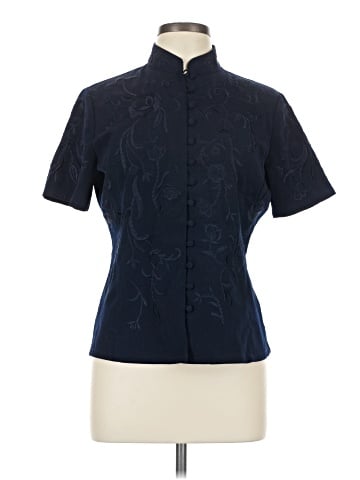 Together Short Sleeve Blouse (view 1)