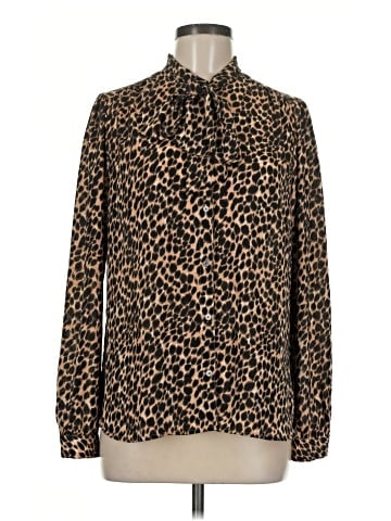 J.Crew Factory Store Long Sleeve Blouse (view 1)