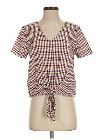Madewell Short Sleeve Blouse (view 1)