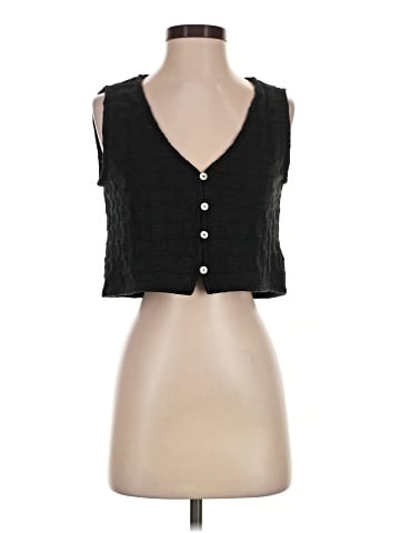Madewell Basketweave-Stitch Vest (view 1)
