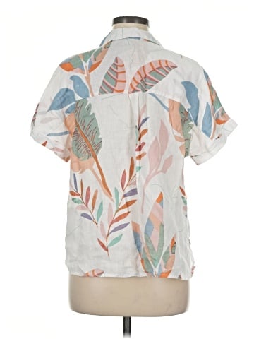 Cynthia Rowley Short Sleeve Blouse (view 2)