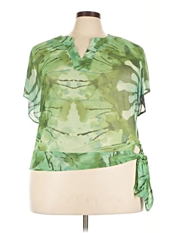 Lane Bryant Short Sleeve Blouse (view 1)