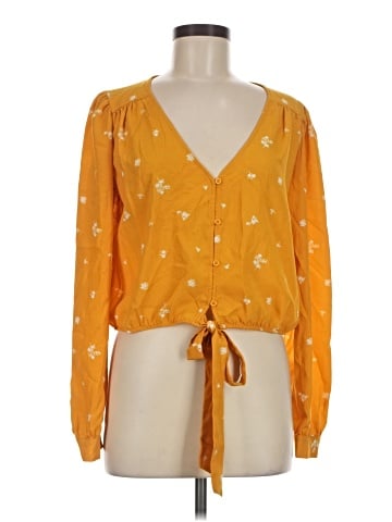 Forever 21 Long Sleeve Blouse (view 1)