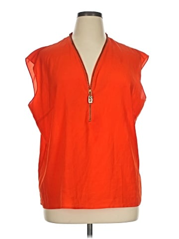 MICHAEL Michael Kors Sleeveless Blouse (view 1)