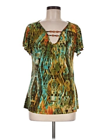 Susan Lawrence Short Sleeve Blouse (view 1)