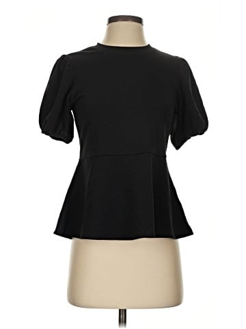 Cable & Gauge Short Sleeve Blouse (view 1)