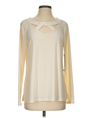 Attitudes by Renee Long Sleeve Blouse (view 1)