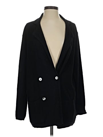 Juliana Collezione Silk Cardigan (view 1)