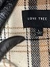 Love Tree 100% Polyester Plaid Tan Jacket Size L - photo 6