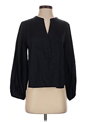 Madewell V-Neck Long-Sleeve Top (view 1)
