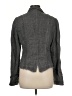 Peruvian Connection Chevron-herringbone Gray Jacket Size 8 - photo 2