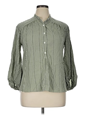 Max Studio Long Sleeve Blouse (view 1)