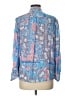Ruby Rd. Paisley Blue Long Sleeve Blouse Size L - photo 2