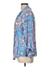 Ruby Rd. Paisley Blue Long Sleeve Blouse Size L - photo 5