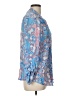Ruby Rd. Paisley Blue Long Sleeve Blouse Size L - photo 4