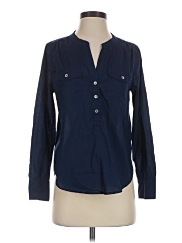 J.Crew Factory Store Long Sleeve Blouse (view 1)
