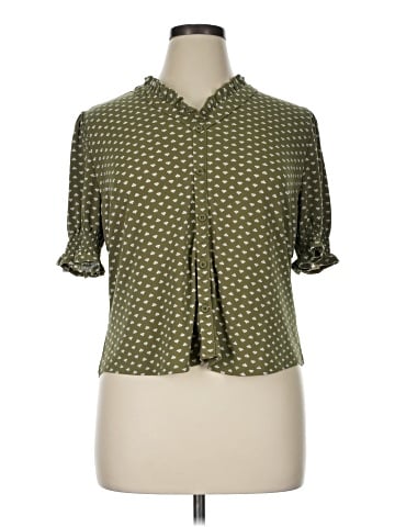 Adrianna Papell 3/4 Sleeve Blouse (view 1)