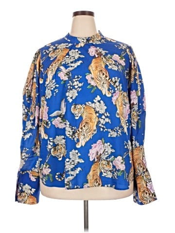 ASOS Long Sleeve Blouse (view 1)
