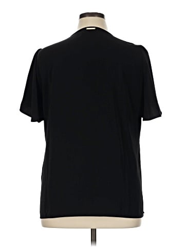 MICHAEL Michael Kors Short Sleeve Blouse (view 2)