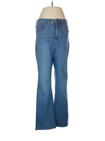 Madewell Skinny Flare Jeans in Elevere Wash (view 1)