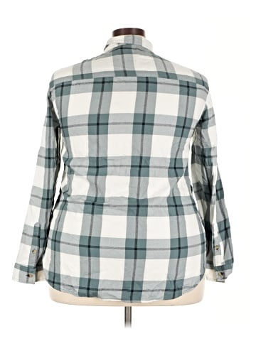 Jachs Girlfriend 3/4 Sleeve Button-Down Shirt (view 2)
