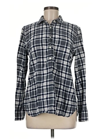 J.Crew Factory Store Long Sleeve Button-Down Shirt (view 1)