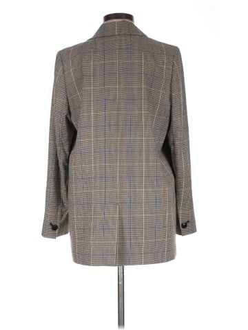 Madewell Caldwell Double-Breasted Blazer in Palmyra Plaid (view 2)
