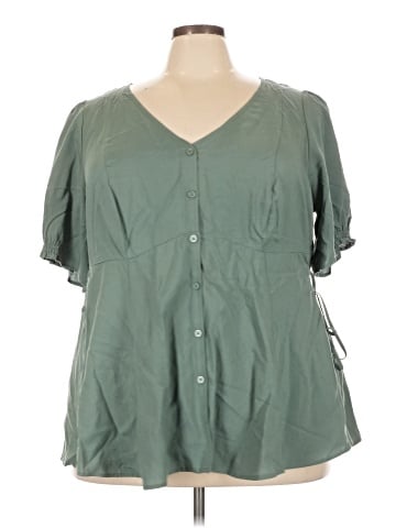 Torrid Short Sleeve Blouse (view 1)