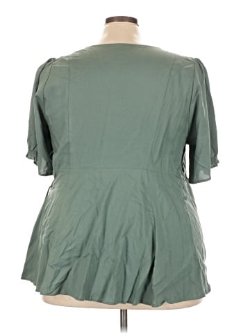 Torrid Short Sleeve Blouse (view 2)