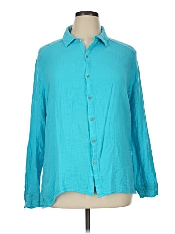 Fresh Produce Long Sleeve Button-Down Shirt (view 1)