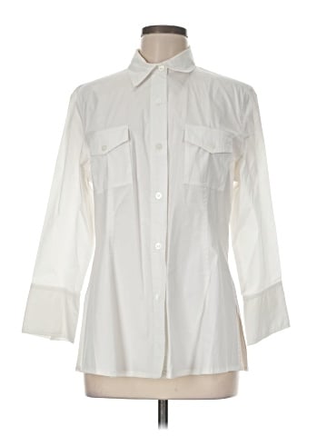 Travelsmith 3/4 Sleeve Button-Down Shirt (view 1)