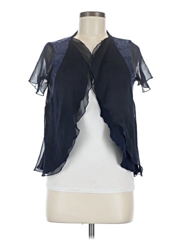 Knitted & Knotted Short Sleeve Blouse (view 1)