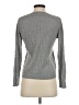 Talbots 100% Cotton Gray Pullover Sweater Size S - photo 2