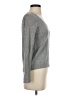Talbots 100% Cotton Gray Pullover Sweater Size S - photo 4