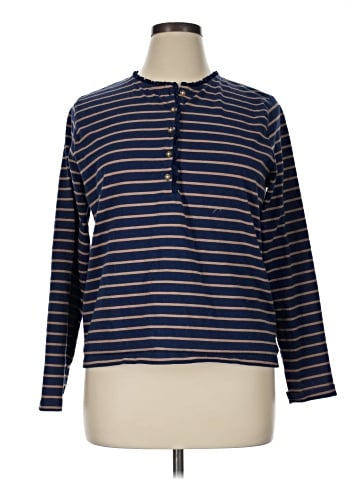 J.Crew Factory Store Long Sleeve Top (view 1)