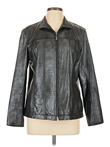 Chico's Leather Jacket (view 1)
