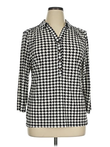 Charter Club 3/4 Sleeve Blouse (view 1)