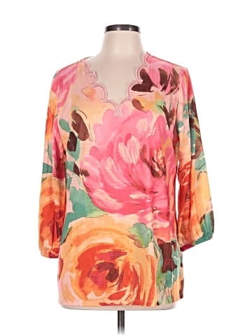 Ruby Rd. 3/4 Sleeve Blouse (view 1)