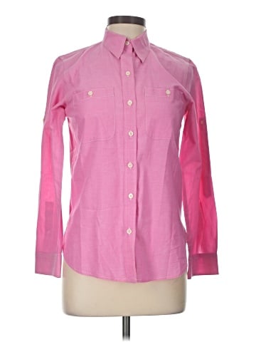 Lauren Jeans Co. Long Sleeve Button-Down Shirt (view 1)