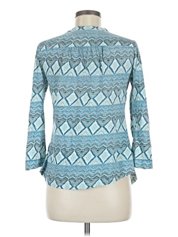 Akemi + Kin Long Sleeve Henley (view 2)