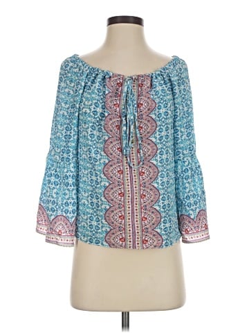 Nanette Lepore 3/4 Sleeve Silk Top (view 1)