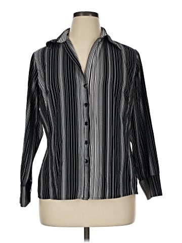 Ashley Stewart Long Sleeve Blouse (view 1)