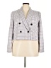 J.Crew 100% Wool Checkered-gingham Gray Wool Blazer Size 18 - photo 1